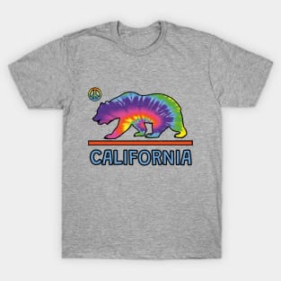 Tie Dyed California Bear T-Shirt